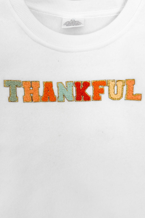 Mom & Me - "Thankful" Sweatshirt | Sparkle in Pink