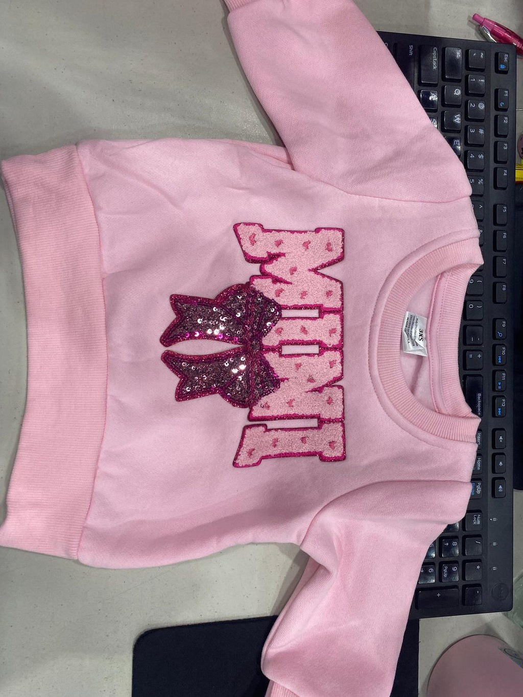 Mom & Me - "Mama & Mini" Pink Sweatshirt