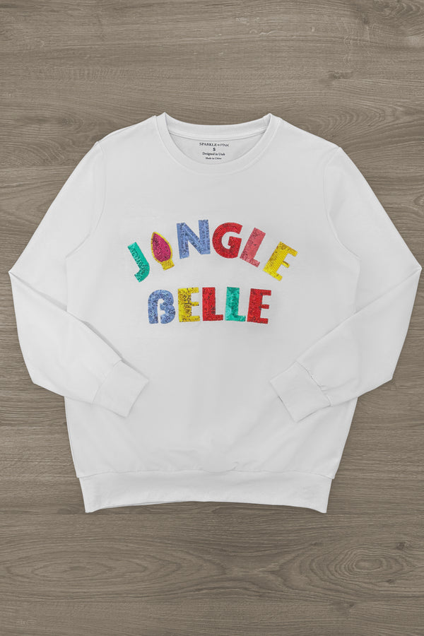 Mom & Me - "Jingle Belle & Jingle Baby" Skirt Set | Sparkle in Pink