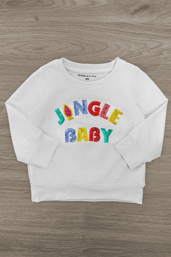 Mom & Me - "Jingle Belle & Jingle Baby" Skirt Set | Sparkle in Pink