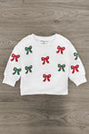 Mom & Me - Plaid Bows Top & Legging Set