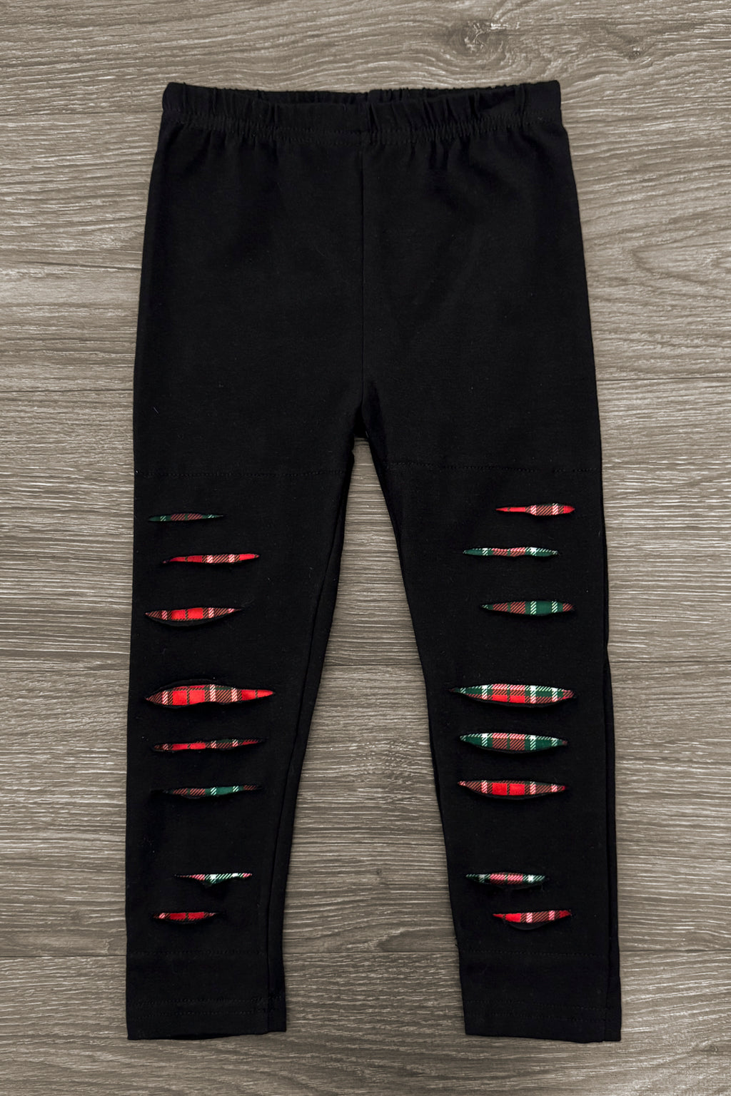 Mom & Me - Plaid Bows Top & Legging Set