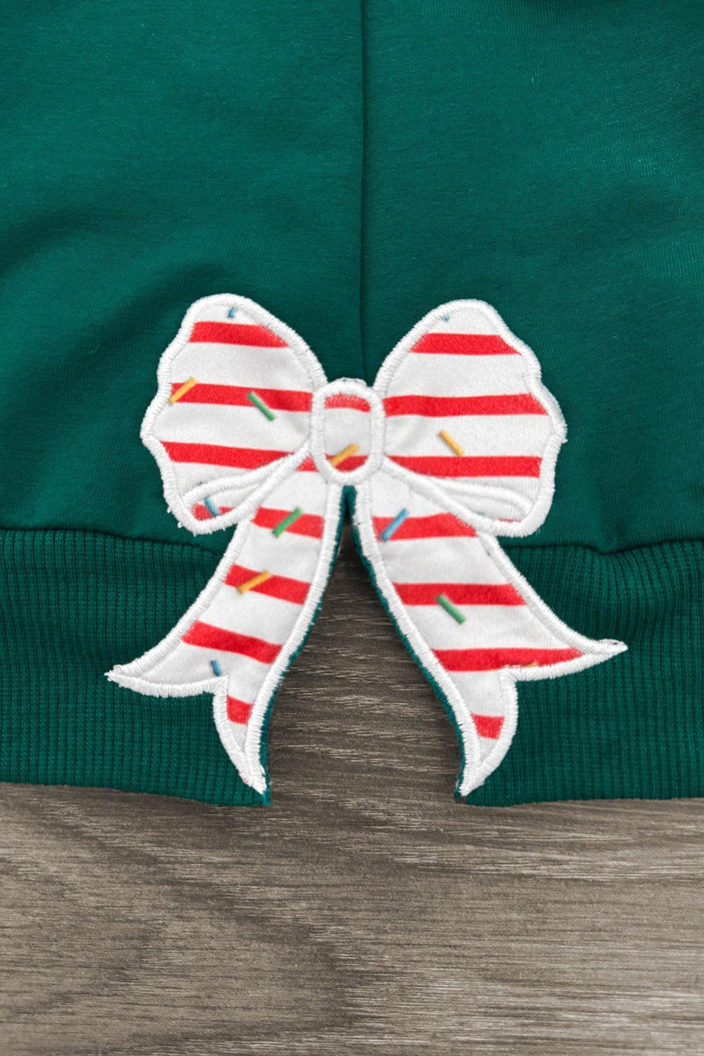 Mom & Me - "Merry" Green Pearl Top