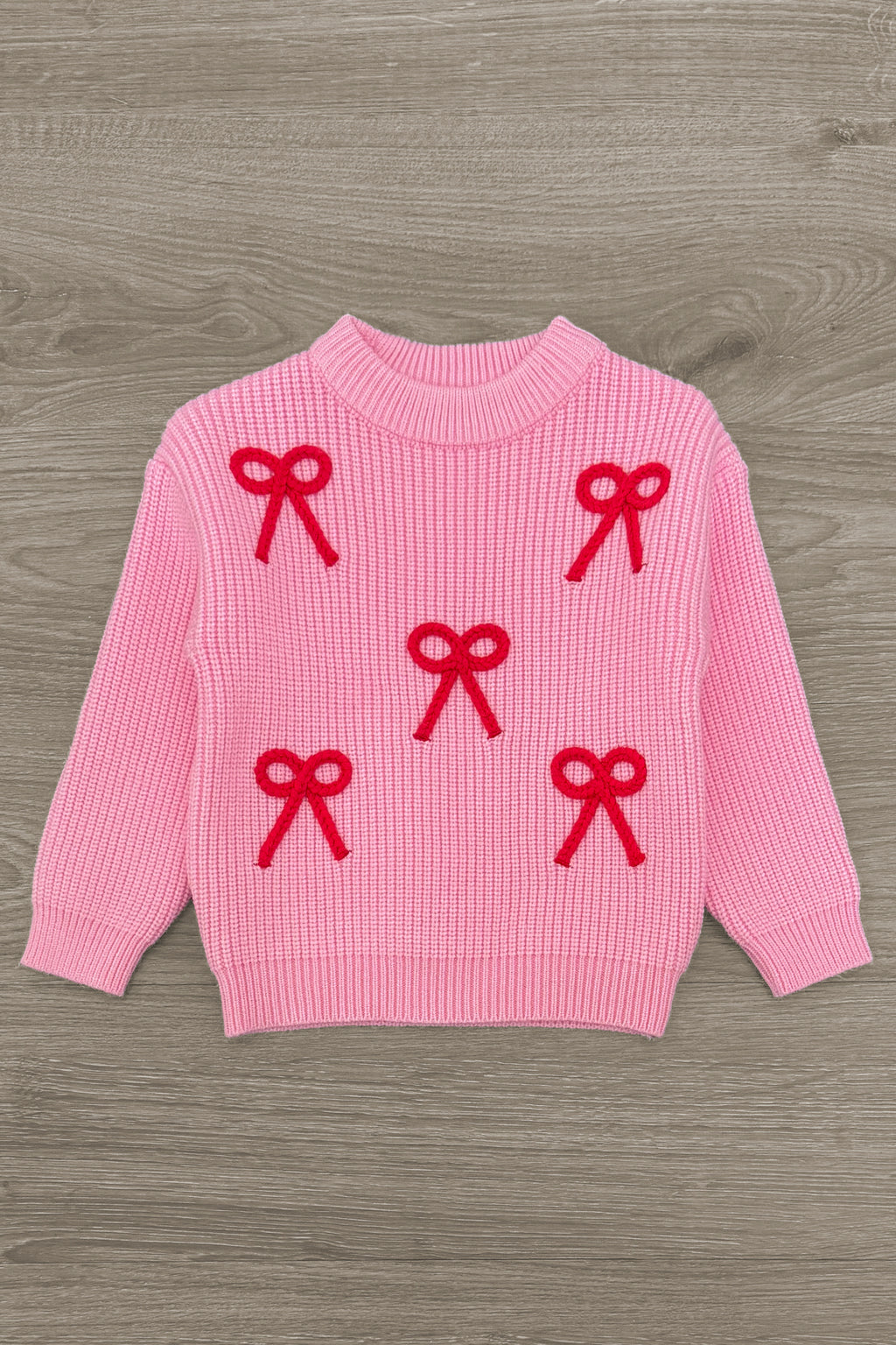 Pink Sweater Candy Cane Flare Set