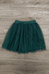 Green Christmas Tree Sequin Tutu Skirt Set