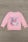 Pink Disco Santa Sequin Flare Set