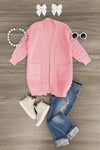 Pearl Cardigan Sweater | Sparkle in Pink