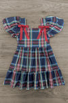 Family Green & Blue Plaid Dresses & Tops