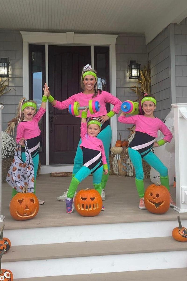 Mom & Me - '80s Workout Costume - COMPLETE SET! - Sparkle in Pink