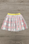 "Santa Baby" Plaid Tulle Skirt Set