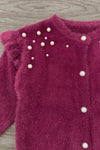 Pearl Sweater Holly Tutu Skirt Set