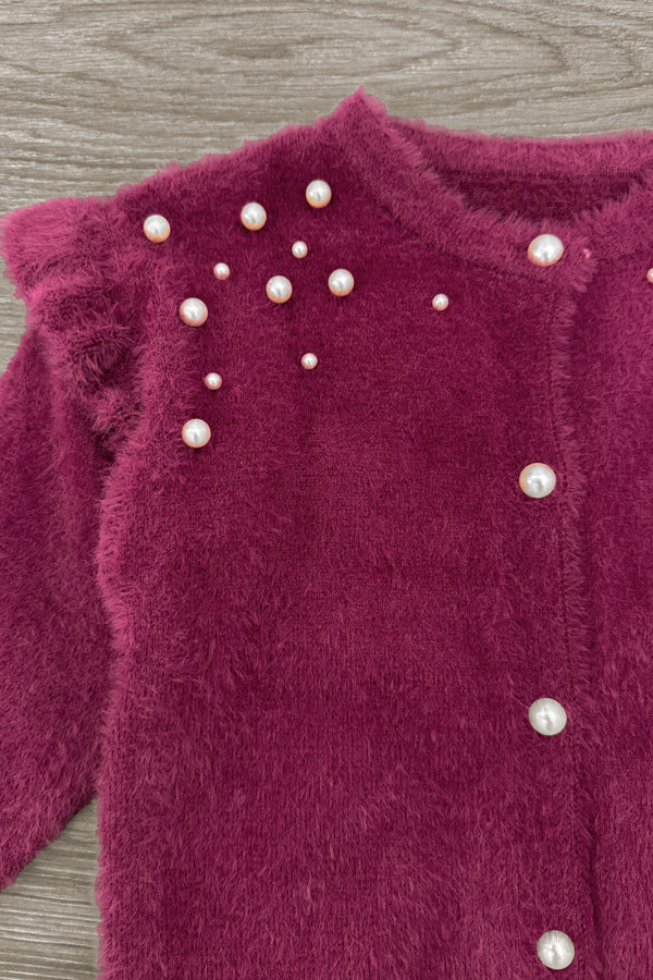 Pearl Sweater Holly Tutu Skirt Set