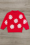 Snowflake Sweater Sequin Flare Set | Sparkle in Pink