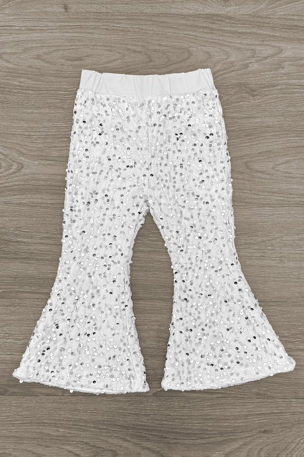 Snowflake Sweater Sequin Flare Set | Sparkle in Pink