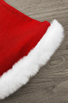 Santa Bow Glitter Bell Bottom Set