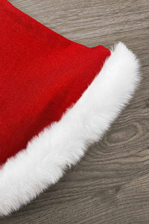 Santa Bow Glitter Bell Bottom Set