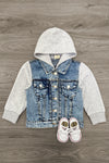 Hooded Denim Jacket