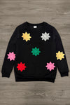 Mom & Me - Christmas Star Sweatshirt | Sparkle in Pink