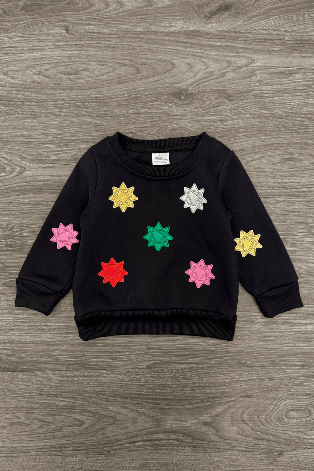 Mom & Me - Christmas Star Sweatshirt | Sparkle in Pink