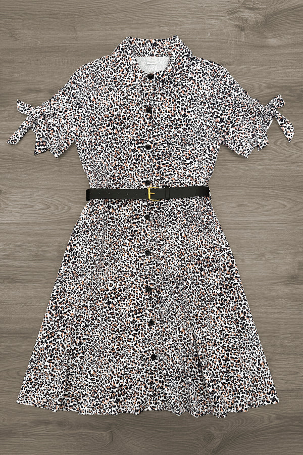 Mom & Me - Leopard Print Dress | Sparkle in Pink