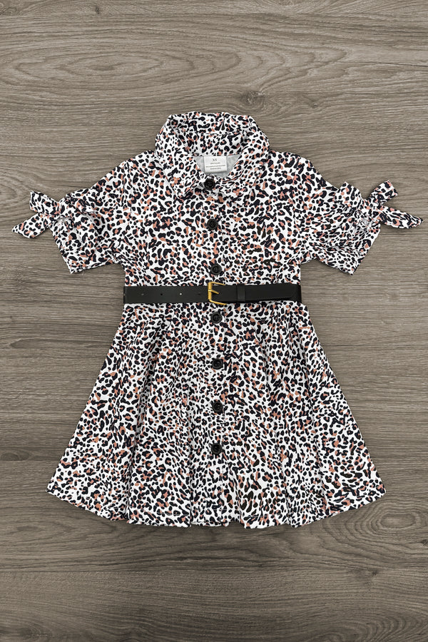 Mom & Me - Leopard Print Dress | Sparkle in Pink