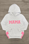 Mom & Me - "Mama & Mini" Gray & Pink Bow Hoodie | Sparkle in Pink