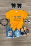 "Good Vibes Only" Distressed Denim Short Set - Sparkle in Pink