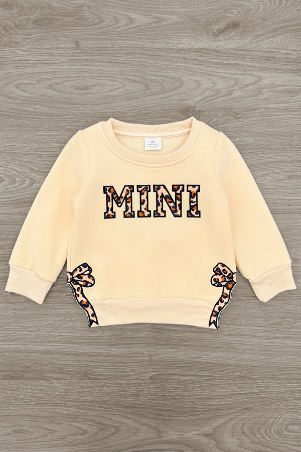 Mom & Me - "Mama & Mini" Pullover Sweater | Sparkle in Pink