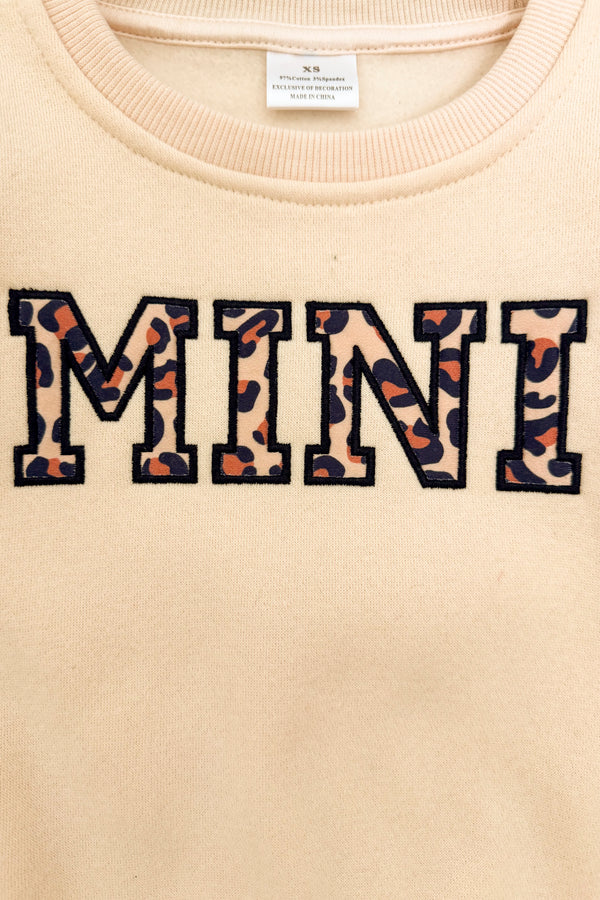 Mom & Me - "Mama & Mini" Pullover Sweater | Sparkle in Pink