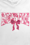 "Bestie" Pink Bow Hoodie | Sparkle in Pink