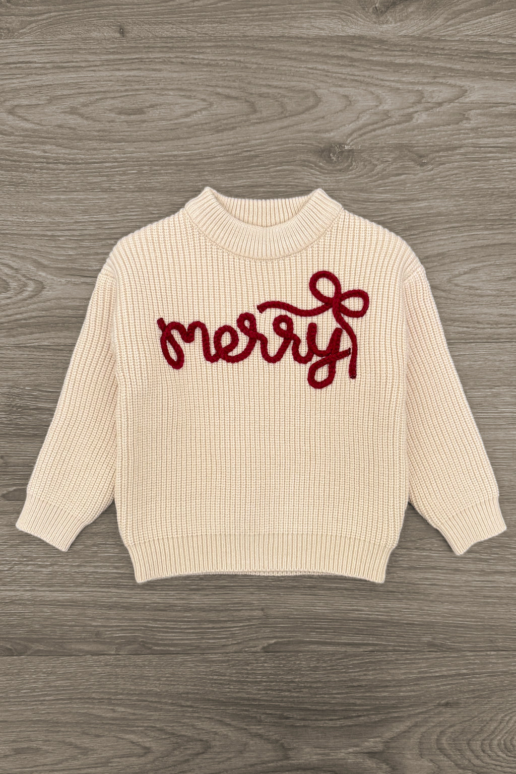 Mom & Me - "Merry" Knit Sweater