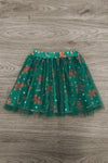 Green Gingerbread Tutu Skirt Set | Sparkle in Pink