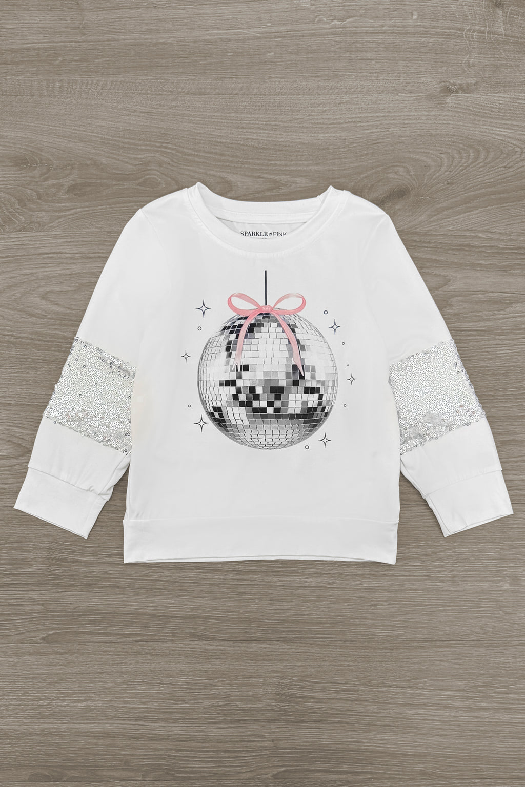 Silver Sequin Disco Skirt Set | Sparkle in Pink