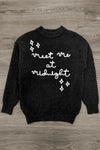 Mom & Me - "Meet Me At Midnight" Knit Sweater