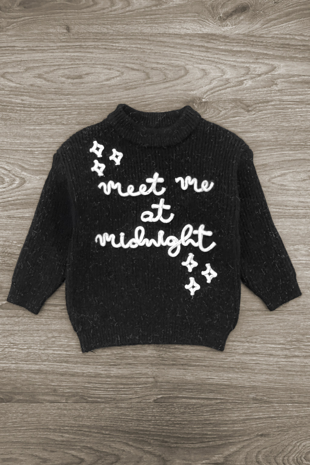 Mom & Me - "Meet Me At Midnight" Knit Sweater