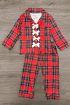 Red & Green Plaid Family Pajama Set - AND PET BANDANA!
