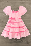 Mom & Me - Pink Ruffle Bow Dress | Sparkle in Pink