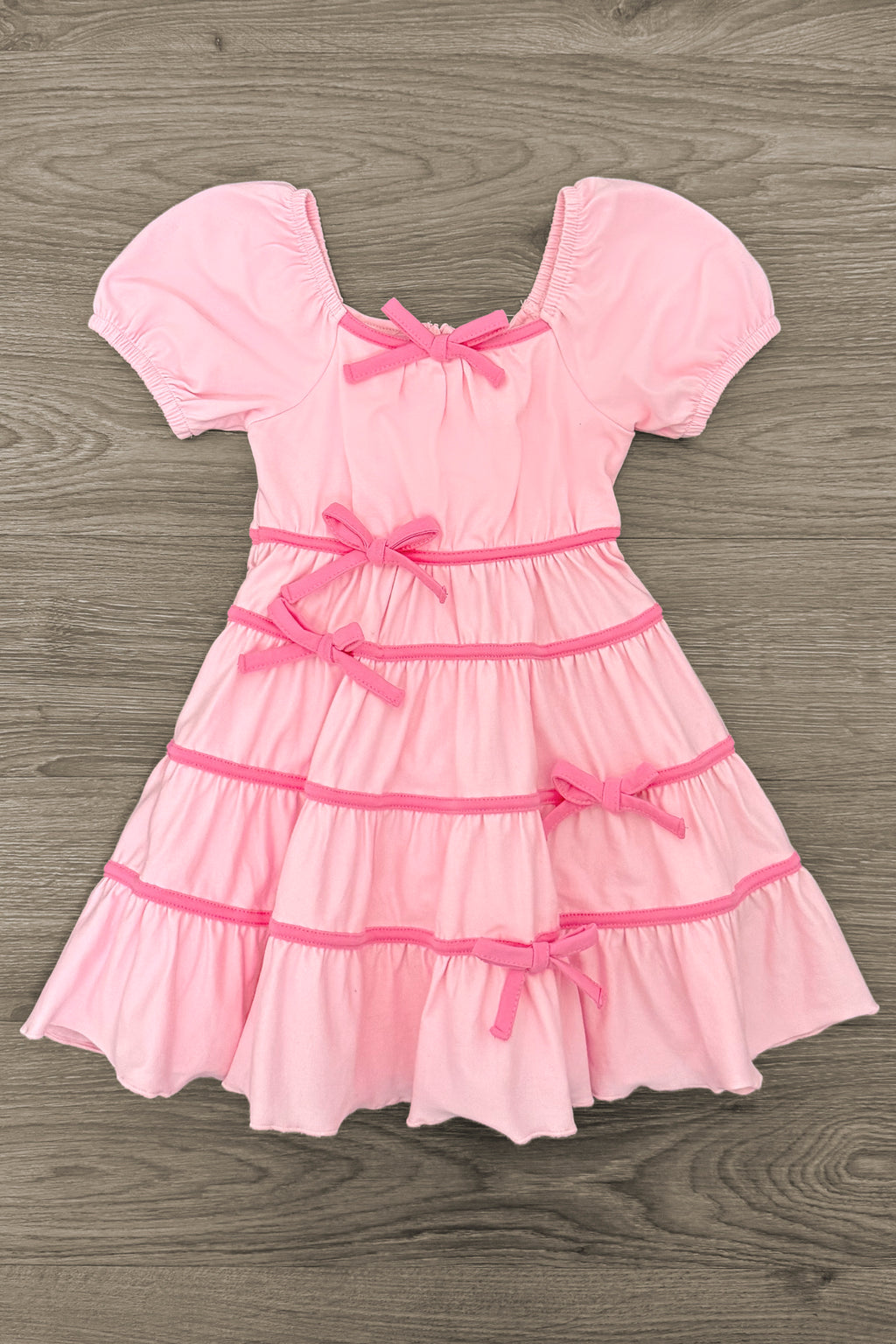 Mom & Me - Pink Ruffle Bow Dress | Sparkle in Pink