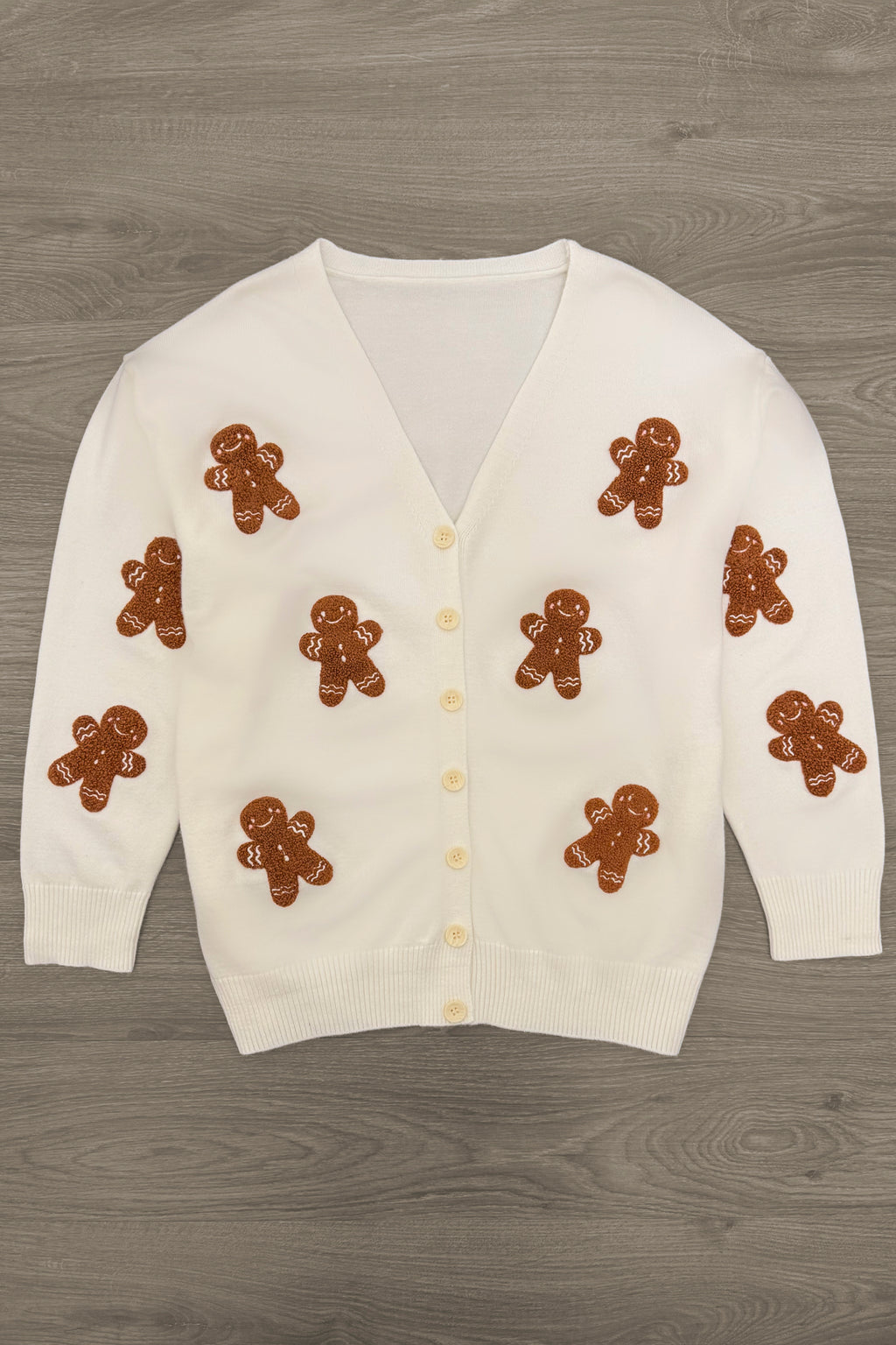 Mom & Me - Gingerbread Sweater Cardigan