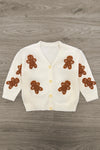 Mom & Me - Gingerbread Sweater Cardigan