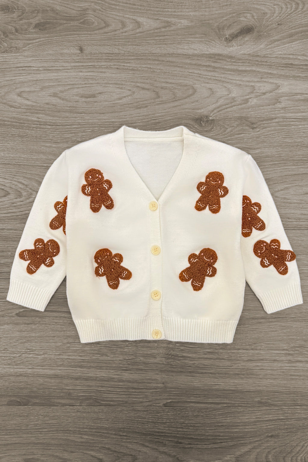 Mom & Me - Gingerbread Sweater Cardigan