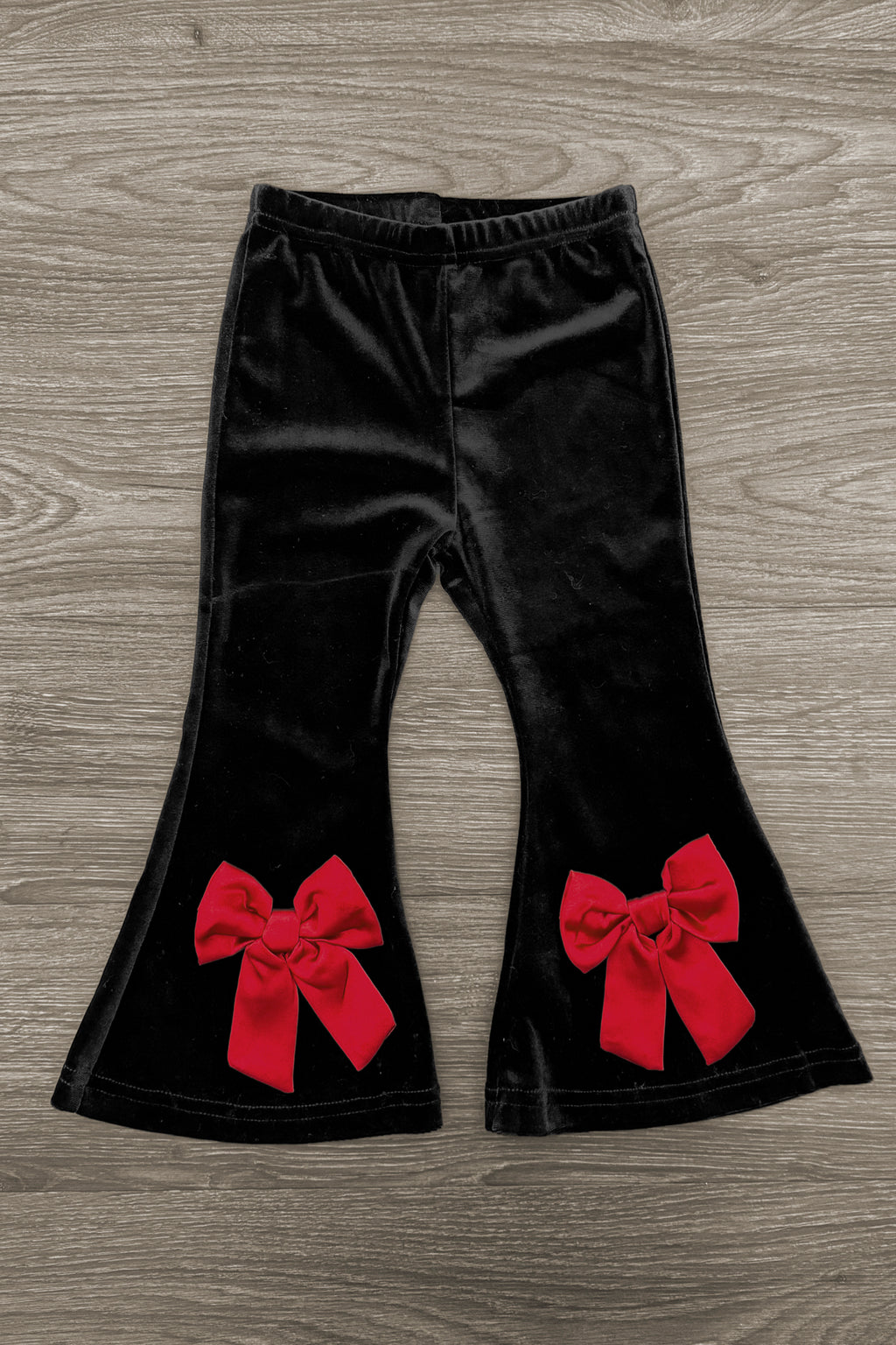 "Merry" Knit Sweater Velvet Flare Pant Set | Sparkle in Pink