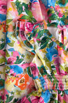 Mom & Me - Floral Watercolor Dress - Sparkle in Pink