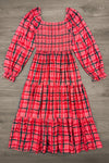 Family Red & Green Plaid Dresses & Tops