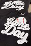 Mom & Me - "Game Day" Chenille Patch Top - Sparkle in Pink