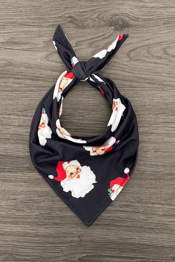 Vintage Santa Family Pajamas - AND PET BANDANA!