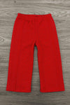 Red Cable Knit Santa Pant Set