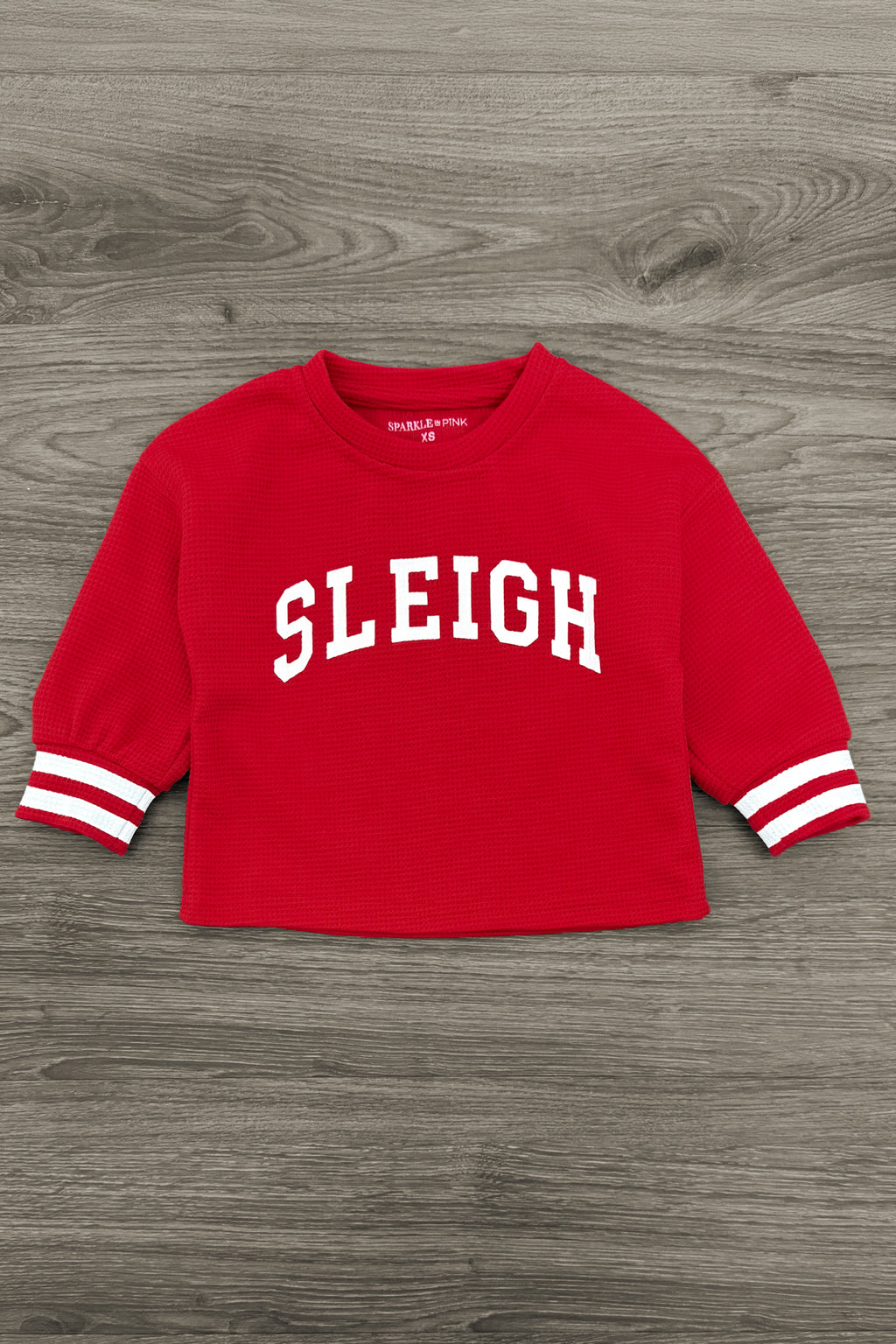 Mom & Me - "Sleigh" Waffle Knit Pajama Set
