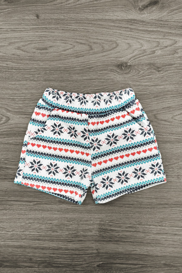 Mom & Me - "Sleigh" Waffle Knit Pajama Set