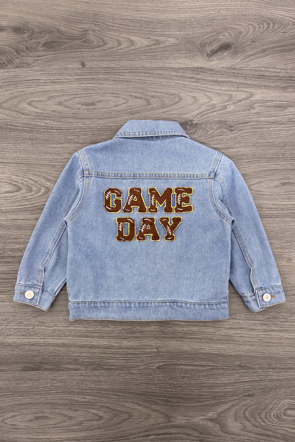Mom & Me - "Game Day" Denim Jacket